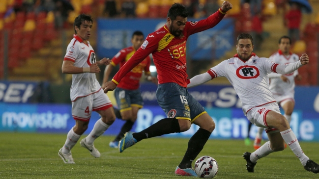 Unión Española arruinó el estreno de Miguel Riffo en la banca de U. La Calera