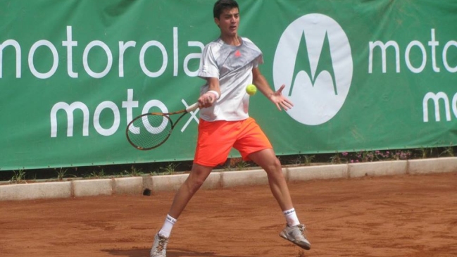 Juvenil Marcelo Tomás Barrios cayó tras dar dura pelea al 180° del mundo Juvenil Marcelo Tomás Barrios cayó tras dar dura pelea al 180° del mundo