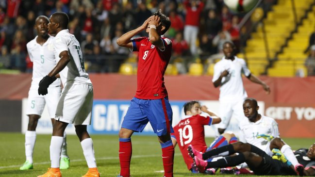 Chile sufrió una dura goleada ante Nigeria en el Mundial Sub 17 Chile sufrió una dura goleada ante Nigeria en el Mundial Sub 17