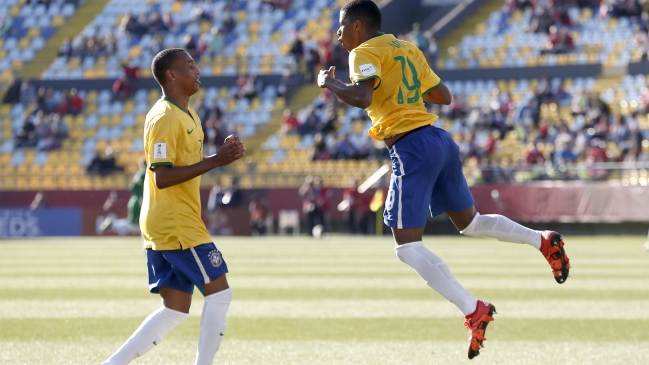 Brasil derrotó a Guinea y avanzó a octavos de final en el Mundial Sub 17 Brasil derrotó a Guinea y avanzó a octavos de final en el Mundial Sub 17