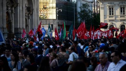 La marcha convocada por la Confech por gratuidad