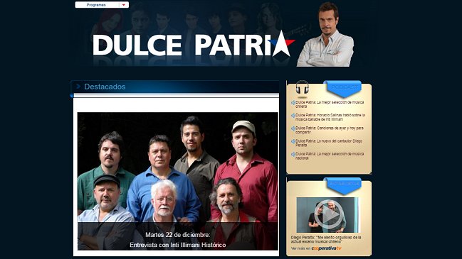 Dulce Patria: Las canciones del 2015 Dulce Patria: Las canciones del 2015