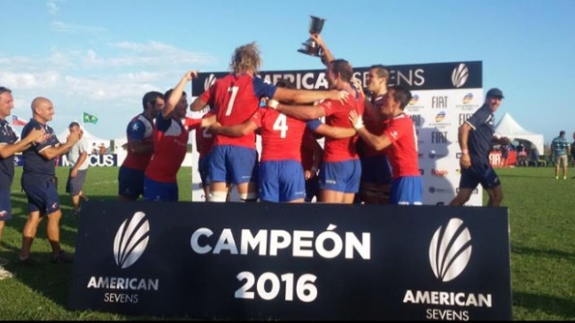 Chile se quedó con la Copa de Plata del American Sevens en Argentina Chile se quedó con la Copa de Plata del American Sevens en Argentina