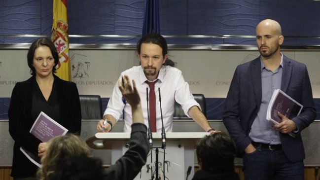 Podemos pidió la vicepresidencia del Gobierno español