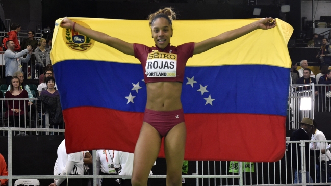 Yulimar Rojas ganó primera medalla venezolana de la historia en el Mundial de Atletismo Yulimar Rojas ganó primera medalla venezolana de la historia en el Mundial de Atletismo