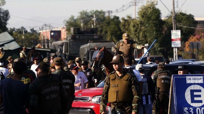 Ocho detenidos durante el superclásico no podrán asistir a partidos de fútbol