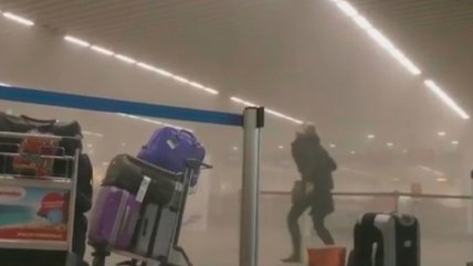   Impactantes imágenes del hall del aeropuerto de Bruselas tras el atentado 
