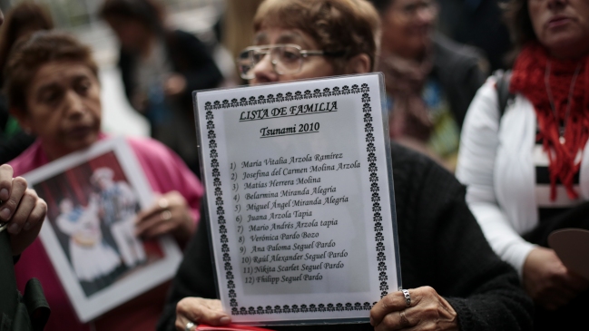 Caso tsunami: Tribunal resuelve suspensión condicional del procedimiento