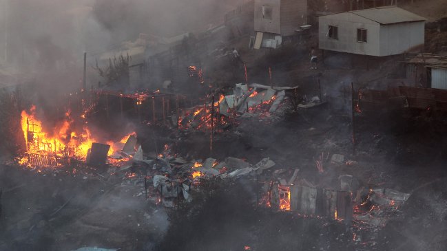 Sin culpables finalizó la investigación de megaincendio en Valparaíso