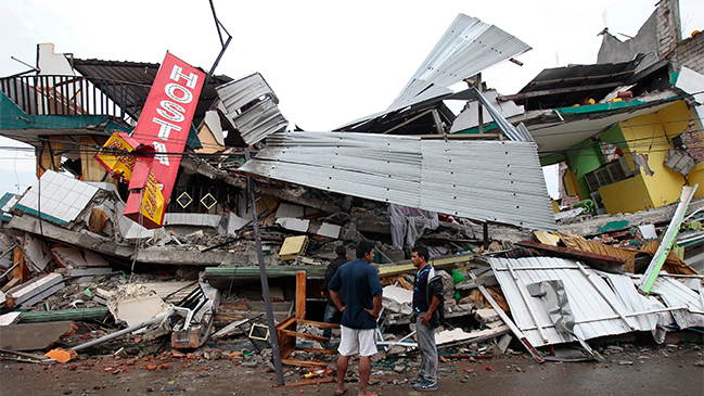 Las consecuencias del terremoto en Ecuador Las consecuencias del terremoto en Ecuador