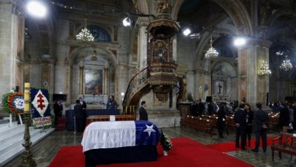   La misa solemne en memoria del ex Presidente Patricio Aylwin 
