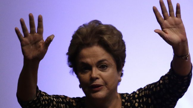 Dilma Rousseff tras ser suspendida por el Senado: Dilma Rousseff tras ser suspendida por el Senado: