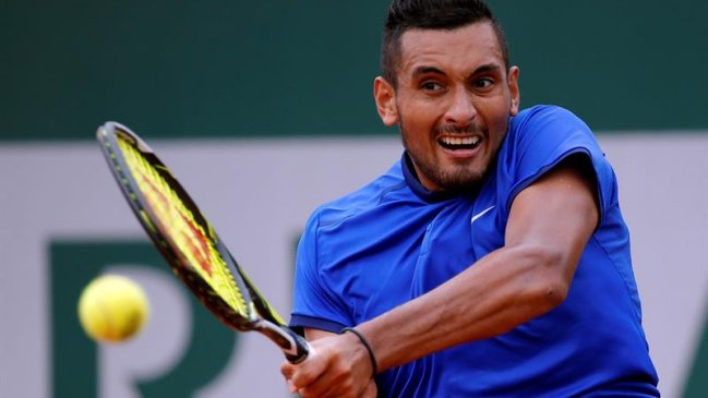 Nick Kyrgios venció a Marco Cecchinato en su debut en Roland Garros Nick Kyrgios venció a Marco Cecchinato en su debut en Roland Garros