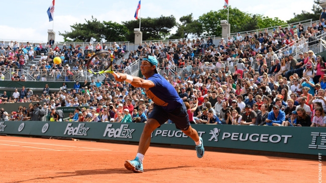 Rafael Nadal se impuso con comodidad a Groth y avanzó en París Rafael Nadal se impuso con comodidad a Groth y avanzó en París