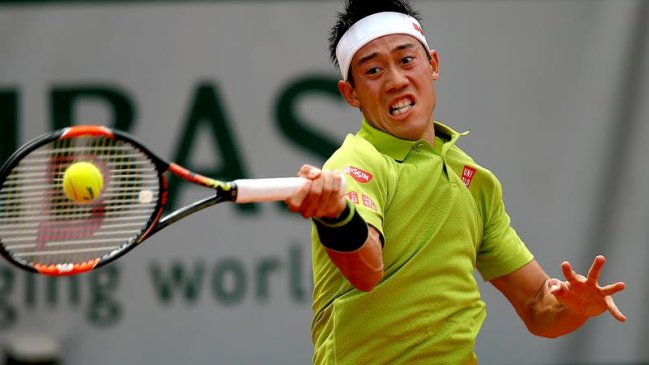 Kei Nishikori se instaló en los octavos de final de Roland Garros Kei Nishikori se instaló en los octavos de final de Roland Garros
