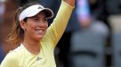 Muguruza llegó a cuartos de final de Roland Garros venciendo a Kuznetsova