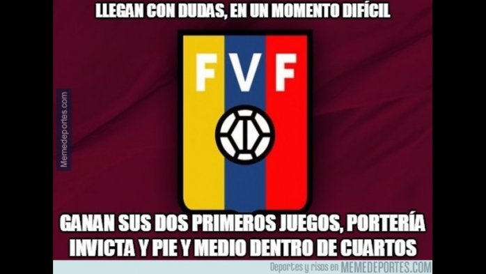 Uruguay quedó eliminado de la Copa América Centenario este jueves, tras caer ante Venezuela por 0-1 y el nuevo triunfo de México, ante Jamaica. Las redes sociales reaccionaron ante esto y compartieron varios memes al respecto. Uruguay quedó eliminado de la Copa América Centenario este jueves, tras caer ante Venezuela por 0-1 y el nuevo triunfo de México, ante Jamaica. Las redes sociales reaccionaron ante esto y compartieron varios memes al respecto.