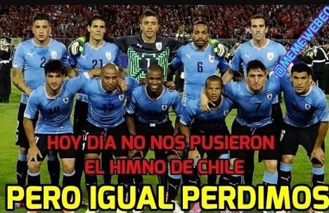 Uruguay quedó eliminado de la Copa América Centenario este jueves, tras caer ante Venezuela por 0-1 y el nuevo triunfo de México, ante Jamaica. Las redes sociales reaccionaron ante esto y compartieron varios memes al respecto. Uruguay quedó eliminado de la Copa América Centenario este jueves, tras caer ante Venezuela por 0-1 y el nuevo triunfo de México, ante Jamaica. Las redes sociales reaccionaron ante esto y compartieron varios memes al respecto.