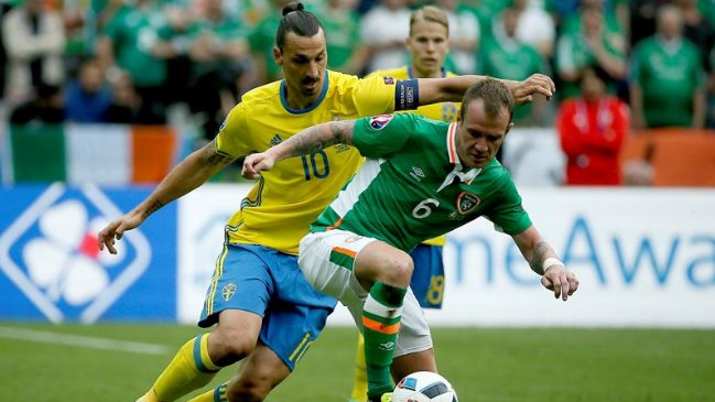 Irlanda y Suecia igualaron en entretenido partido por la Eurocopa 2016 Irlanda y Suecia igualaron en entretenido partido por la Eurocopa 2016