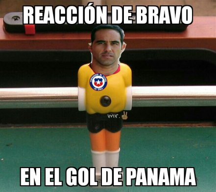 Chile venció 4-2 a Panamá y clasificó a los cuartos de final de la Copa América Centenario. Sin embargo, fue la baja actuación de Claudio Bravo durante el cotejo el blanco de los memes en las redes sociales. Chile venció 4-2 a Panamá y clasificó a los cuartos de final de la Copa América Centenario. Sin embargo, fue la baja actuación de Claudio Bravo durante el cotejo el blanco de los memes en las redes sociales.