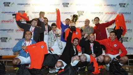   La final del III Campeonato de Futbolito Interagencias Cooperativa-Universo 