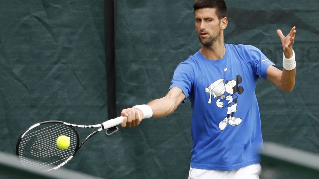 Djokovic buscará el título en Wimbledon como primer cabeza de serie Djokovic buscará el título en Wimbledon como primer cabeza de serie