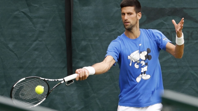 Novak Djokovic tendrá un asequible debut en Wimbledon Novak Djokovic tendrá un asequible debut en Wimbledon