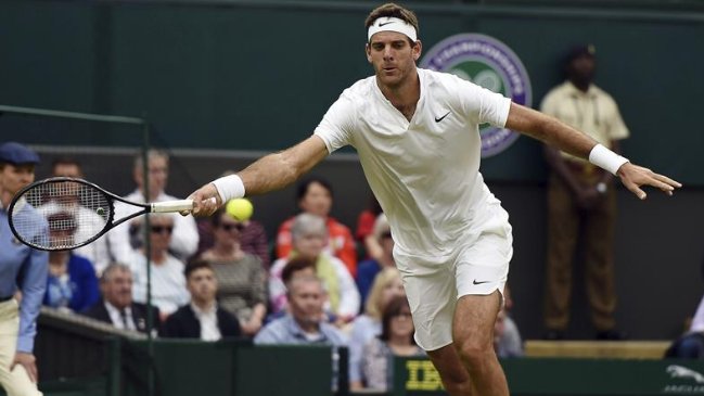 Juan Martín del Potro batió a Stan Wawrinka en su regreso a la cancha central de Wimbledon Juan Martín del Potro batió a Stan Wawrinka en su regreso a la cancha central de Wimbledon