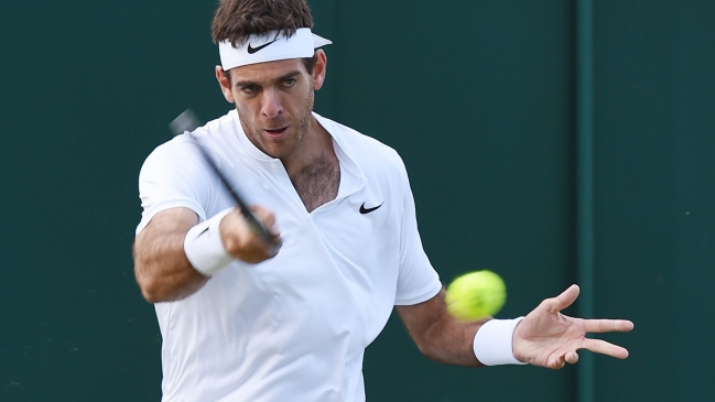 El encuentro entre Del Potro y Pouille fue suspendido por falta de luz en Wimbledon El encuentro entre Del Potro y Pouille fue suspendido por falta de luz en Wimbledon
