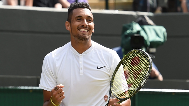 Nick Kyrgios se deshizo de Feliciano López y chocará con Murray en octavos de Wimbledon Nick Kyrgios se deshizo de Feliciano López y chocará con Murray en octavos de Wimbledon