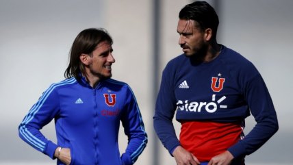 Mauricio Pinilla volvió a decir presente en nueva práctica de U. de Chile