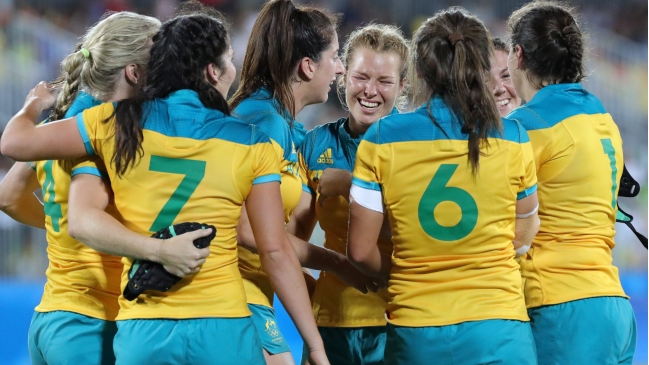 Australia se adjudicó el oro en el rugby femenino olímpico Australia se adjudicó el oro en el rugby femenino olímpico