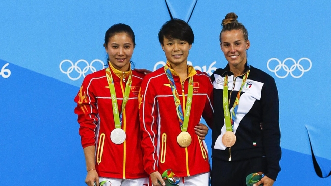 Shi Tingmao ganó el oro en trampolín de tres metros en Río Shi Tingmao ganó el oro en trampolín de tres metros en Río