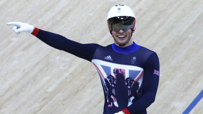 Jason Kenny revalidó el oro de ciclismo de pista en velocidad individual Jason Kenny revalidó el oro de ciclismo de pista en velocidad individual