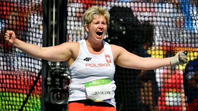 La polaca Anita Wlodarczyk batió su récord mundial de martillo y ganó el oro olímpico La polaca Anita Wlodarczyk batió su récord mundial de martillo y ganó el oro olímpico