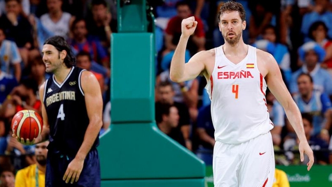 España venció a Argentina y dejó fuera a Brasil en el baloncesto olímpico España venció a Argentina y dejó fuera a Brasil en el baloncesto olímpico