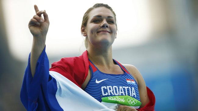 La croata Sandra Perkovic ganó el oro en la final del lanzamiento de disco en Río 2016 La croata Sandra Perkovic ganó el oro en la final del lanzamiento de disco en Río 2016