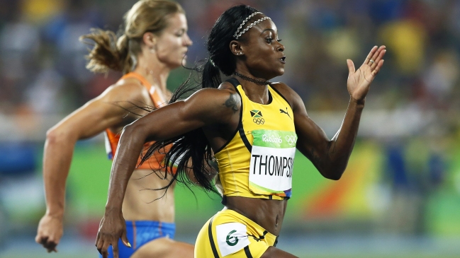 Elaine Thompson redujo a Schippers y completó el doblete de la velocidad Elaine Thompson redujo a Schippers y completó el doblete de la velocidad
