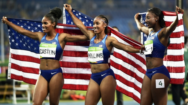 Estados Unidos completó el podio en los 100 metros vallas de Río 2016 Estados Unidos completó el podio en los 100 metros vallas de Río 2016