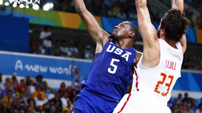 Estados Unidos derrotó a España y avanzó a la final del baloncesto masculino en Río 2016 Estados Unidos derrotó a España y avanzó a la final del baloncesto masculino en Río 2016