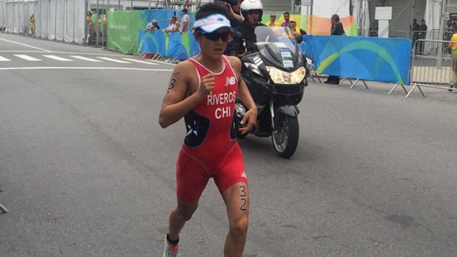 Bárbara Riveros remató quinta en el triatlón de los Juegos Olímpicos de Río 2016 Bárbara Riveros remató quinta en el triatlón de los Juegos Olímpicos de Río 2016