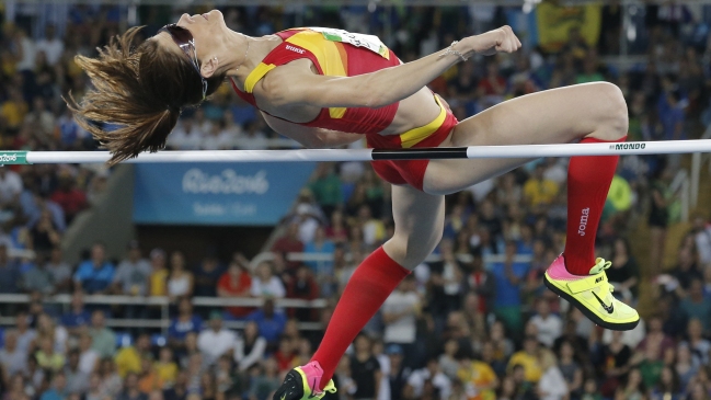 Ruth Beitia cumplió su último sueño tras ganar el salto alto con 37 años Ruth Beitia cumplió su último sueño tras ganar el salto alto con 37 años