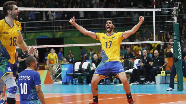 Brasil recuperó el cetro olímpico tras vencer a Italia en el voleibol masculino de Río 2016 Brasil recuperó el cetro olímpico tras vencer a Italia en el voleibol masculino de Río 2016