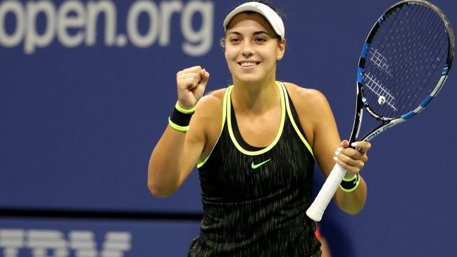 La joven croata Ana Konjuh dio la gran sorpresa en el US Open La joven croata Ana Konjuh dio la gran sorpresa en el US Open