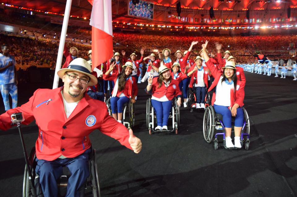 El Team Chile inició el sueño de los Juegos Paralímpicos con desfile en el Estadio Maracaná El Team Chile inició el sueño de los Juegos Paralímpicos con desfile en el Estadio Maracaná