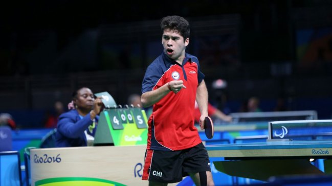 Matías Pino logró el primer triunfo de Chile en el tenis de mesa de los Juegos Paralímpicos Matías Pino logró el primer triunfo de Chile en el tenis de mesa de los Juegos Paralímpicos