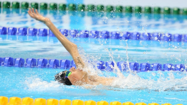 Nadador Alberto Abarza clasificó a la final de los 50 metros espalda S3 en los Paralímpicos Nadador Alberto Abarza clasificó a la final de los 50 metros espalda S3 en los Paralímpicos