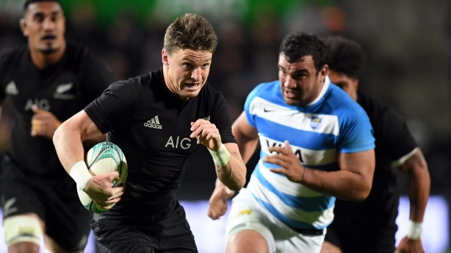 Nueva Zelanda reaccionó para vencer a Argentina en el Rugby Championship Nueva Zelanda reaccionó para vencer a Argentina en el Rugby Championship