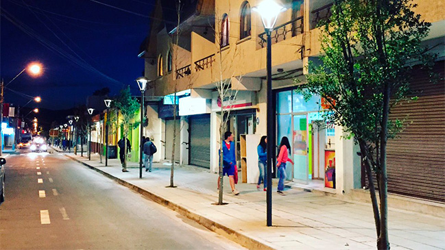 A un año del terremoto inauguran primer tramo de principal calle de Illapel