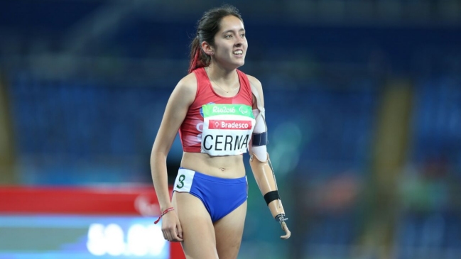 La chilena Amanda Cerna rozó el bronce en la final de los 400 metros de los Paralímpicos La chilena Amanda Cerna rozó el bronce en la final de los 400 metros de los Paralímpicos